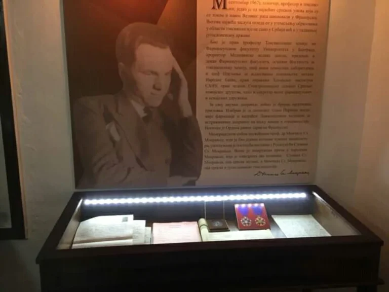 Memorijalna postavka posvećena profesoru Momčilu St. Mokranjcu